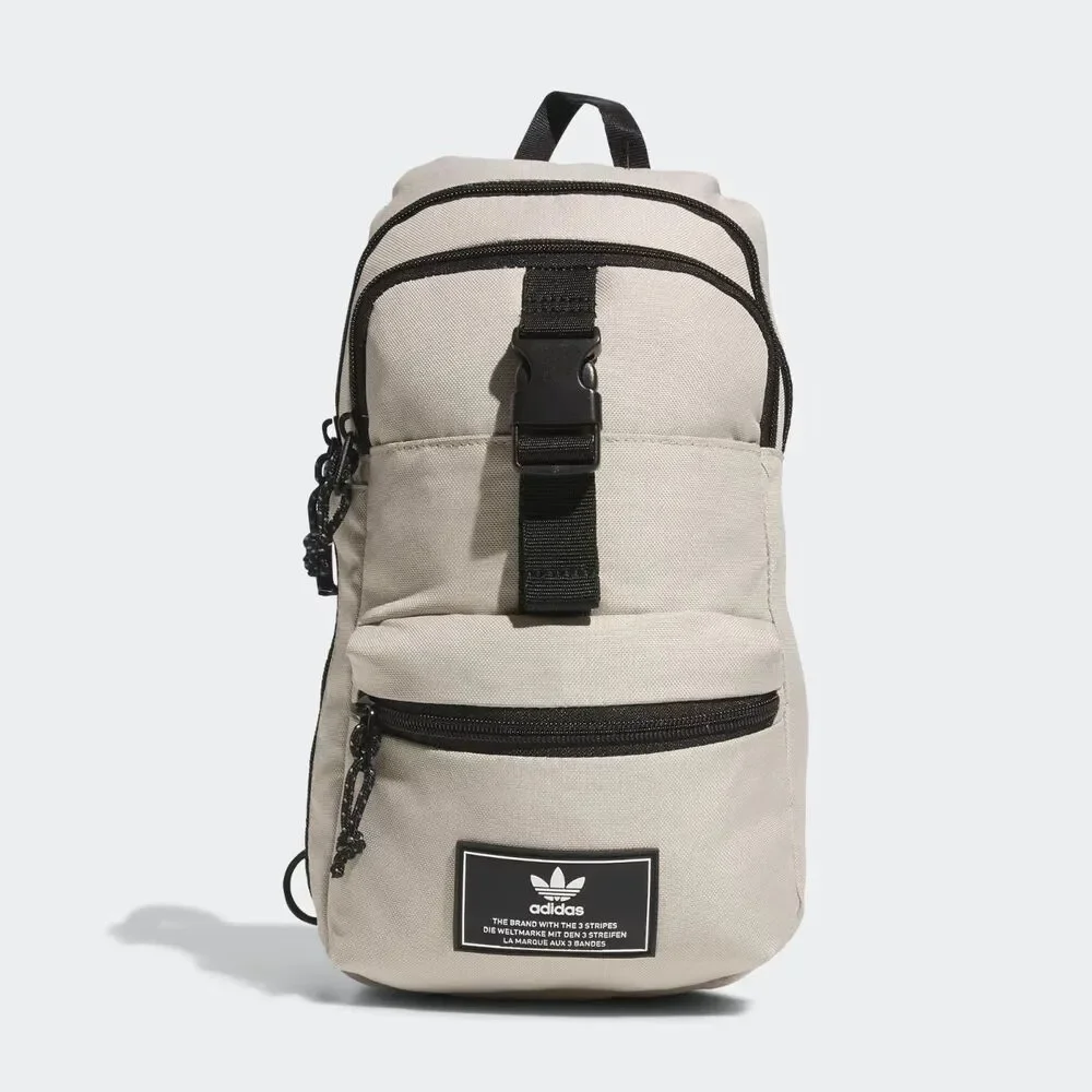 Adidas Utility 3.0 Sling Bag Beige Unisex‎ Shoulder Bag Crossbody IQ5498 NWT